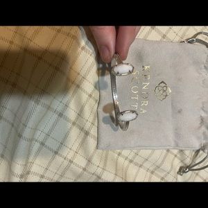 Kendra Scott silver adjustable bracelet